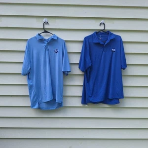 Lotto di 2 Polo Fairway Greene Golf Uomo L Sportiva Atletica Tempo Libero Rugby  - Foto 1 di 17