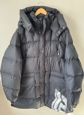 Polo Ralph Lauren Jacket Mens 5XB Black Hooded Puffer Parka Performance Quilted - Image 1 of 4