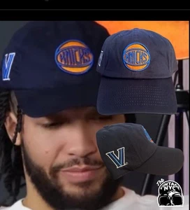 Navy Villanova Knicks Nova Knicks Brunson Unisex Dad Cap Hat - Picture 1 of 1