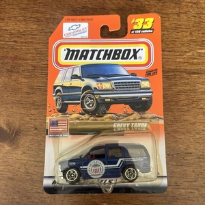 Matchbox T H 2000 Logo Cleveland Official Chevy Tahoe #33 - Bild 1 von 2