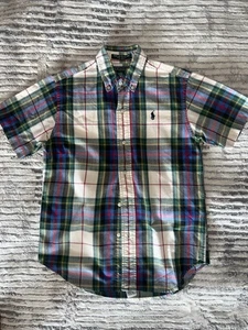 2 Polo Ralph Lauren Kids Short Sleeve Shirts Sz 10/12 Medium - Picture 1 of 6
