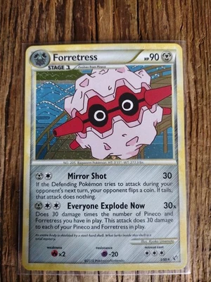 Forretress - HeartGold/SoulSilver Undaunted - 3/90 - Holo - Rare  - Image 1 of 2