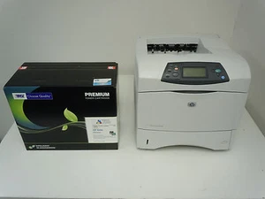 Q5401A HP LASERJET 4250N PRINTER & NEW 42X COMPATIBLE HIGH YIELD TONER HP Q5942X - Picture 1 of 5