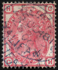 Sg158 1880/ 83 3D. Rose, Ch. Plate 21. Blue Halifax Registered Ovals. E2532