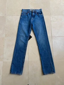 Iro France Dark Blue High Waisted Jeans sz. 25 Relaxed, NWT - Picture 1 of 7