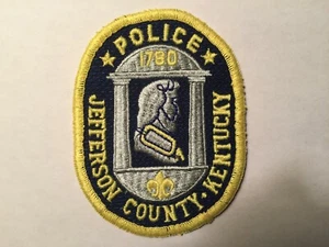Jefferson COunty KENTUCKY Police Patch - Picture 1 of 1