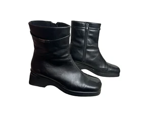 Aquatalia for Russell & Bromley Black Boots UK7 EU40 - Picture 1 of 4