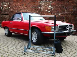Hardtopständer Hardtopwagen Rollwagen mit Hülle für Mercedes R107 Hardtop - Picture 1 of 7