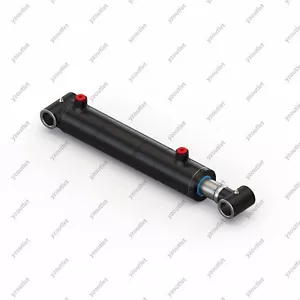 1.5" Bore, 12" Stroke, Hydraulic Welded Cylinder - Cross Tube - Picture 1 of 7
