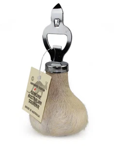 Australian Red Kangaroo Scrotum Bottle Opener - Picture 1 of 2