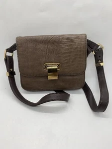 Armani Exchange Shoulder Bag Leather Women’s Snakeskin Design Vintage Crossbody - Picture 1 of 24