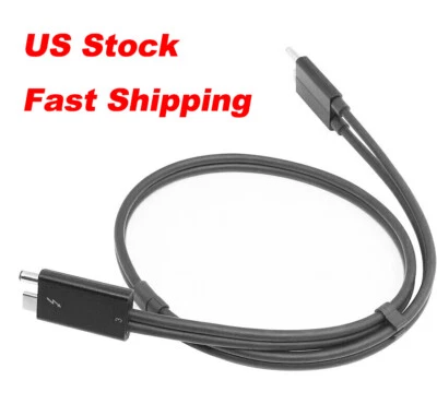 HP Thunderbolt 3 Dock G2 230W 0.7m Combo Cable TPA070-E84 L25667-002 L15938-002 - Image 1 of 4