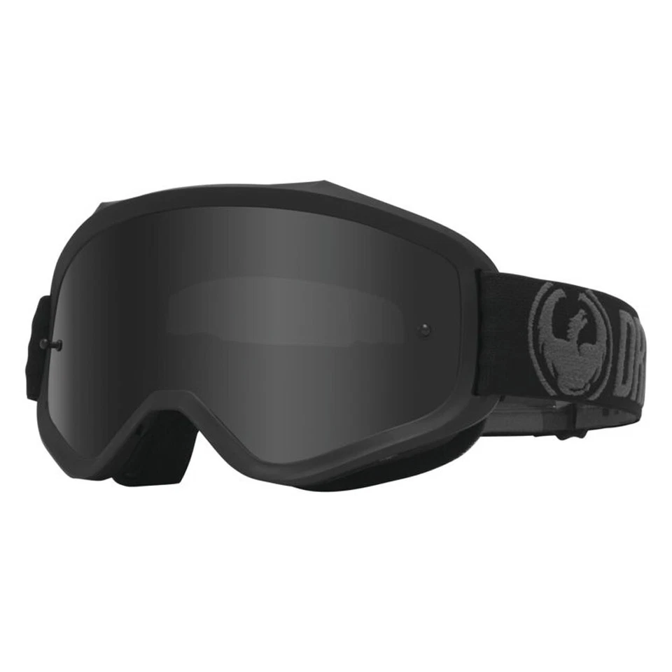 Dragon Eyewear MXV Black Off Road Goggle with Smoke Lens - Image 1 of 1