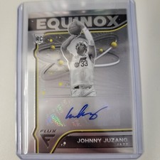 Johnny Juzang 2022-23 Panini Flux Equinox Signatures #EA-JJZ Auto RC