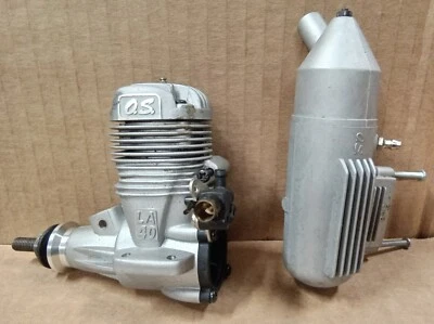 O.S. Max LA 40 RC Model Airplane Engine | Japan - Image 1 of 4