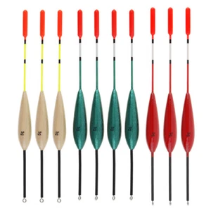 10pcs/lot Mixed Color Big Buoyancy Rock Fishing Float 19.2cm 19.5cm 3g Long Shot - Picture 1 of 9