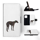 Flip Case For Apple Iphone|greyhound Dog 4