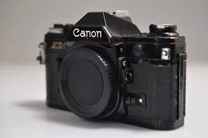 Canon AE-1 35mm SLR Film Camera Body Black- Read - AS IS - Picture 1 of 10