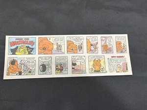 #Q06 HEATHCLIFF by George Gately Lot of 3 Sunday Quarter Page Strips 1985 - Picture 1 of 3
