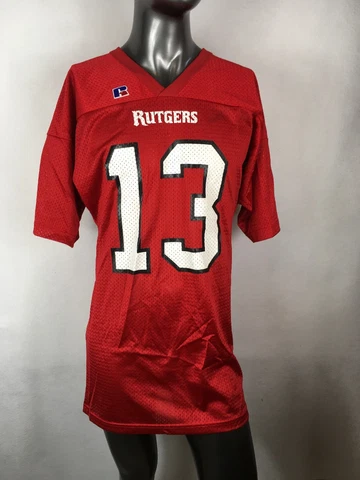 Vintage Russell Athletics Rutgers University #13 Jersey Size Medium EUC HTF Cover