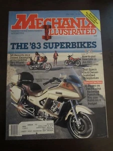 Mechanix Illustrated Magazine July 1983 '83 Superbikes Harley FXRT Yamaha (Y8) - Picture 1 of 1