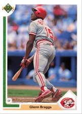1991 Upper Deck Baseball Glenn Braggs Cincinnati Reds #631