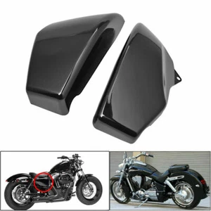 Black Battery Side Cover For Honda VTX1800R VTX1800S VTX1800N VTX1800F/T 02-08 - Picture 1 of 8