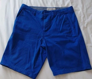 Crew Clothing Summer Shorts Mens Size 34"Reg Fit RRP£79 Royal Blue - Picture 1 of 7