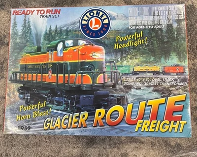 RARO NOVO NA CAIXA 2003 LIONEL (6-31952) ROTA GLACIER TREM DE CARGA CALIBRE O - Imagem 1 de 4