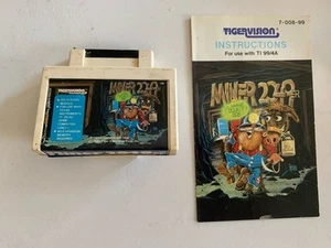 Miner 2049er Game Cartridge for Texas Instruments TI-99/4A TigerVision w/ Manual - Picture 1 of 3