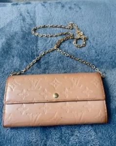 Louis Vuitton Monogramm Vernis Porte Feuille Sarah lange faltbare Geldbörse authentisch - Bild 1 von 9