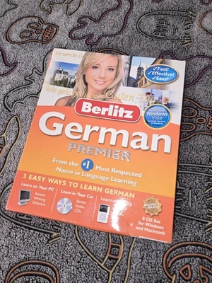 Nova Berlitz German Premier (PC/Mac) CD Learning Language - German Language - Image 1 of 4