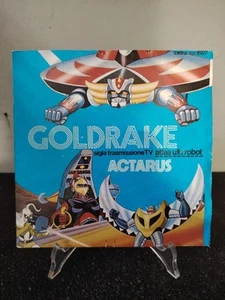 Goldrake Atlas Ufo Robot Actarus Sigla TV Disco Vinile 45 Giri EX - Photo 1/5
