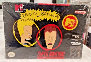 Beavis and Butt-Head SNES Super Nintendo sellado de fábrica NUEVO - Imagen 1 de 7