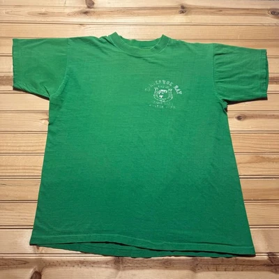 Camiseta De Colección Años 80 Horseshoe Bay Lodge Leech Lake Walker Minnesota - Talla Grande Foto 1 de 4