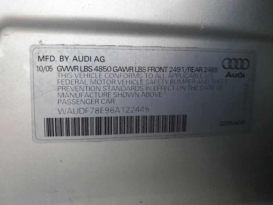 Radiator Fan Motor Assembly Convertible Dual Fan Fits 04-09 AUDI A4 2564391 Foto 1 de 4