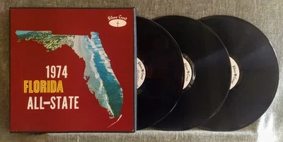 FLORIDA ALL-STATE ❤️ 1974 Vinyl 3 LP QUAD BOX SET Clinic Concert Record Album NM - Image 1 of 4