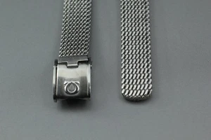 Vintage Near Mint Omega 6009 9mm Damen Milanaise Mesh Band Edelstahl 1283 - Bild 1 von 10