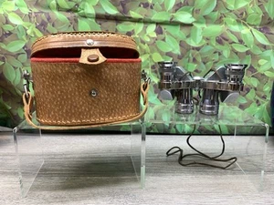 Vintage Lucifer A.K.C Mini Binoculars Opera Glasses 7x18 Clear Scope - Picture 1 of 17