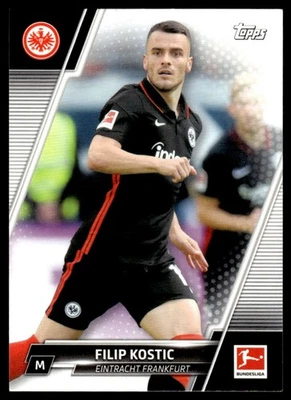 2021 Topps Bundesliga Filip Kostic Eintracht Frankfurt #63 16583 - Image 1 of 2