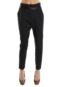 Camiseta deportiva gruesa Mackage pantalón ajustado negro CLA-PT23 NUEVO forrado sexy - Imagen 1 de 5