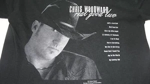 Chris Woodward kicking it live tour shirt - Picture 1 of 3