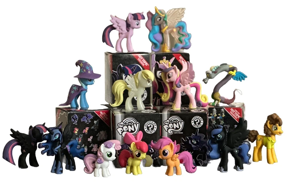 Funko MY LITTLE PONY G4 Mystery Minis 3" - ¡RARO, PERSECUCIÓN Y EXCLUSIVO! ¡Tú eliges!🌟 Foto 1 de 2