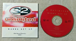 CD AUDIO MUSIQUE / 2 UNLIMITED "WANNA GET UP" CD SINGLE 2T 1998 - Picture 1 of 2
