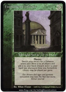 Fortschritt Library Gehenna V:TES VTES Vampire CCG - Picture 1 of 1