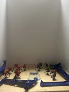 Replacement Parts ForFranklin Hockey Table Top Game 12 Figures 3 Pucks 2 Nets - Picture 1 of 7
