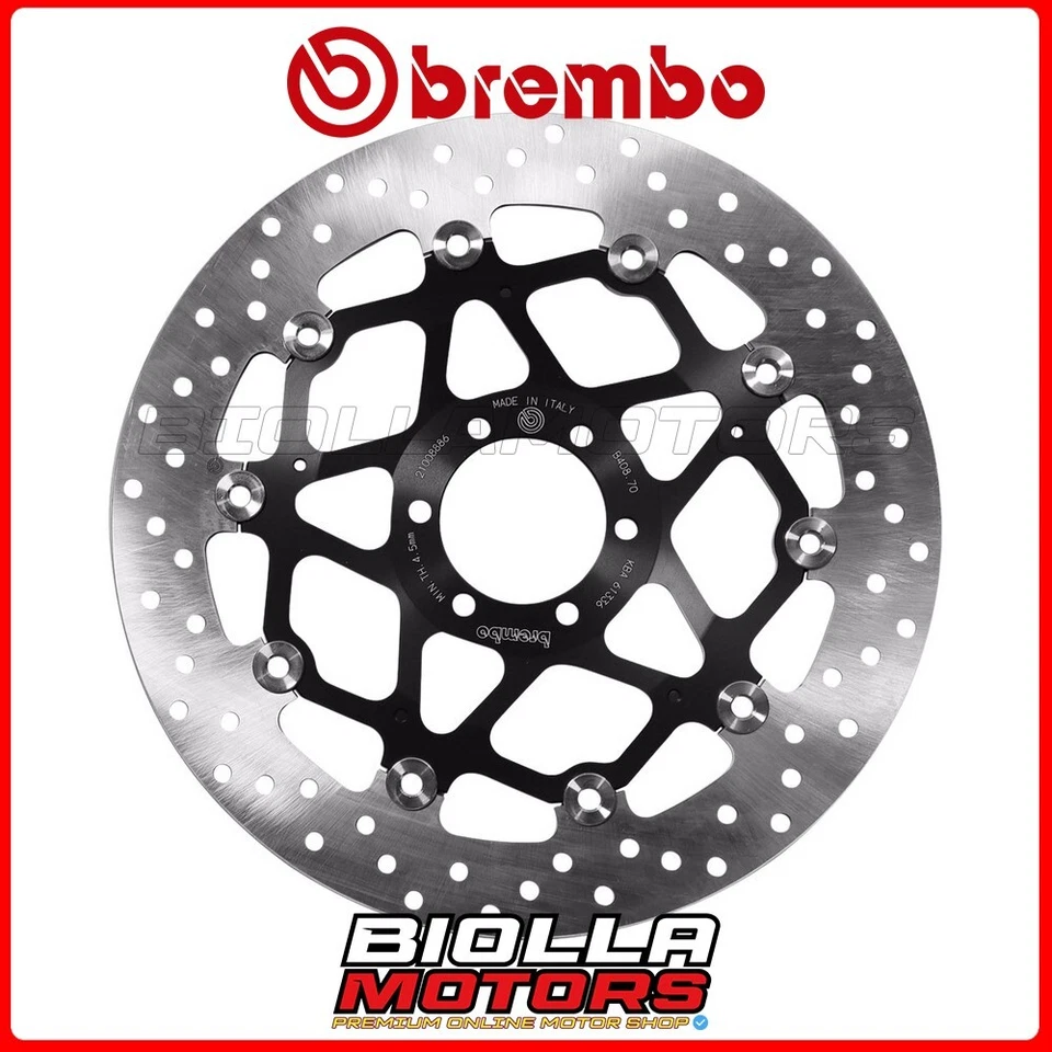78B40870 DISCO FRENO ANTERIORE BREMBO APRILIA DORSODURO 1200 2010 FLOTTANTE Foto 1 de 4