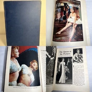 1953 PICTUREGOER FILM ANNUAL: Marilyn Monroe (Girl of the Year), Queen Elizabeth - Imagen 1 de 23