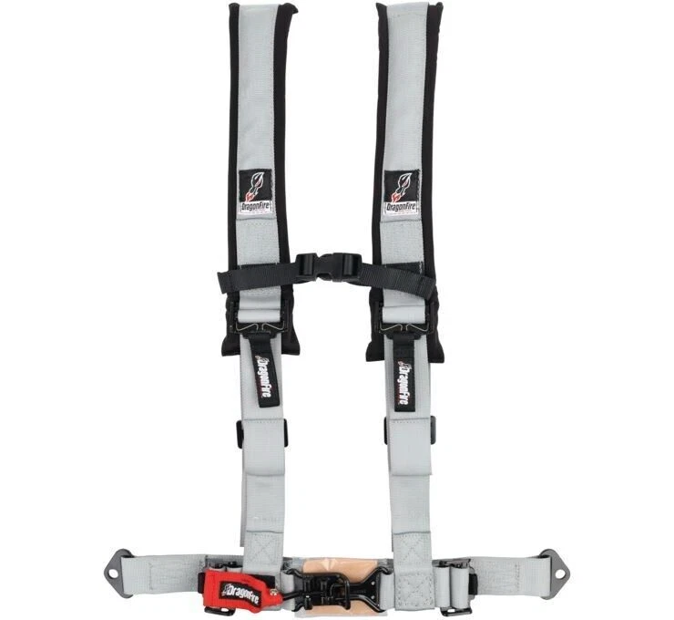 Dragonfire 14-0028 Arnés 4 Puntos Estilo H - Gris Foto 1 de 1