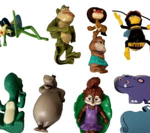 Vintage Plastic Toy Figures Mantis Bug Lion Lizard Dragon Models Lot of 10 Toys - Picture 1 of 12